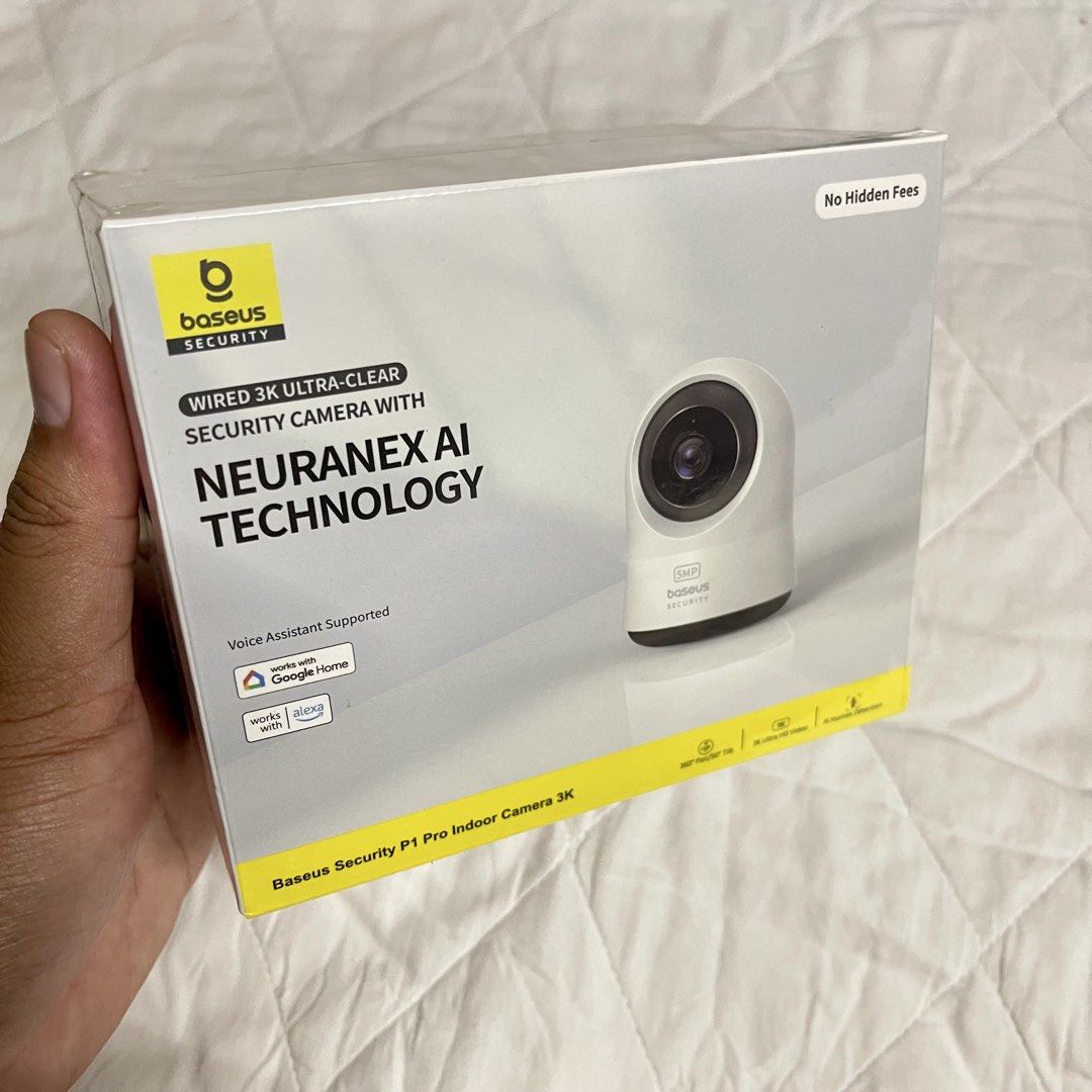 Baseus Indoor CCTV Pro Series 3K (Category: Security Systems & CCTV Cameras) located in San Leonardo. Submitted by emn_gadgetgrid (Listing ID 1445945013, Image 1). Description: Baseus Smart Camera Security P1 Pro Series Indoor 3K CCTV 360° Indoor IP Camera Night Vision Motion Detection Two-Way Audio Better than Tplink Tapo CCTV. Upgrade your home security with the Baseus Smart Camera Security P1 Pro Series. This sleek, powerful indoor IP camera d