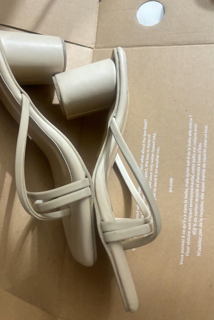 Beige Strap Heels (Category: Heels) located in Mandaue City. Submitted by Currentcrs (Listing ID 1445952998, Image 3). Description: .