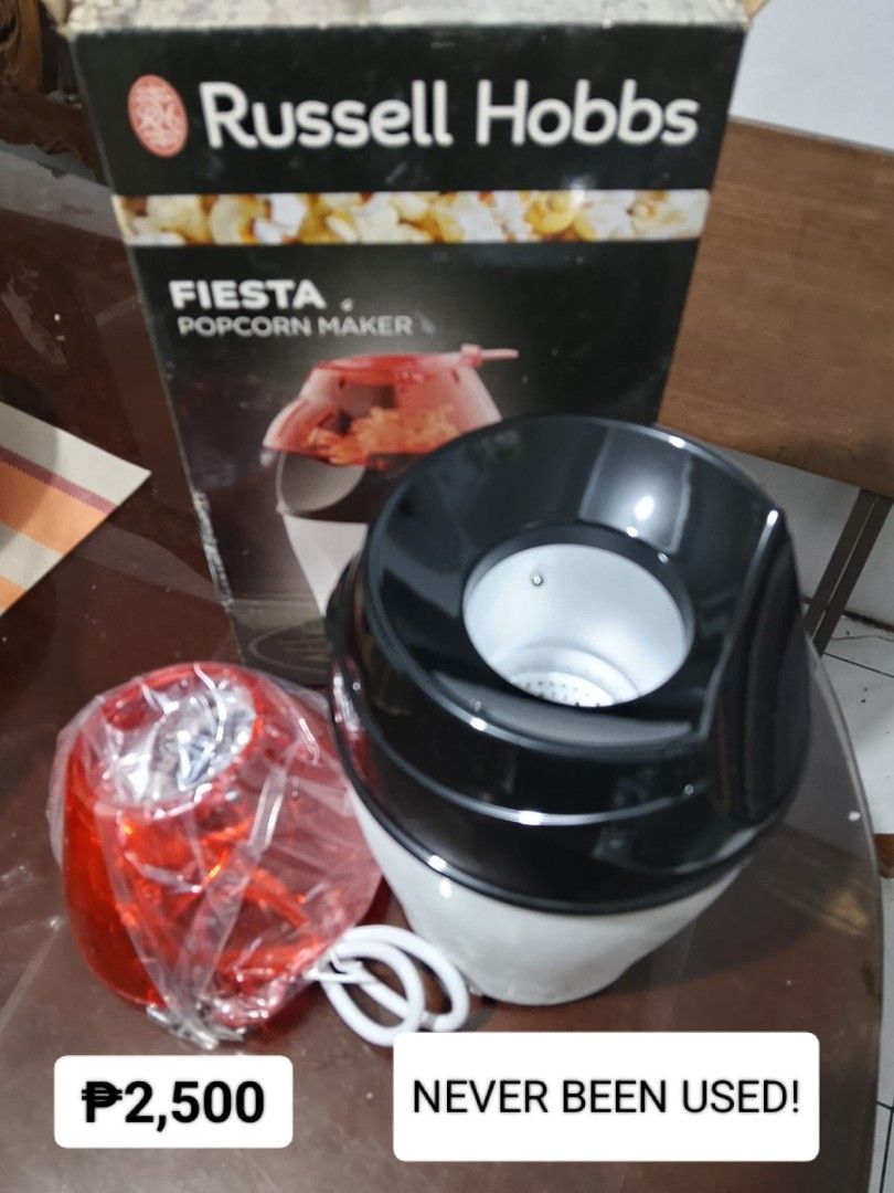 Brandnew Popcorn Maker (Category: Other Kitchen Appliances) located in Manila. Submitted by mscarmi08 (Listing ID 1445859902, Image 1). Description: ORIGINAL PRICE : ₱3,500 NEVER BEEN USED BRANDED.