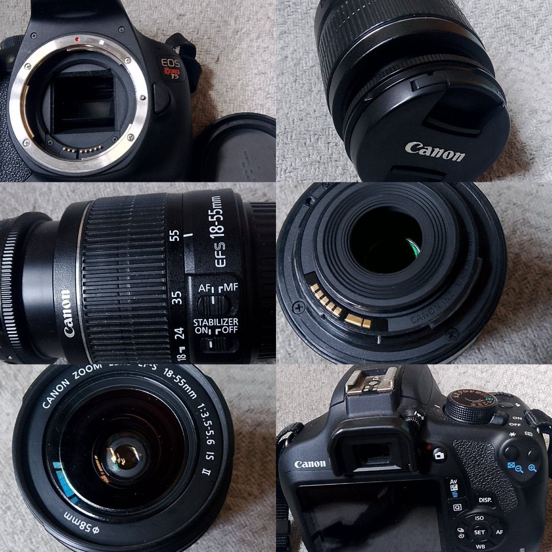 Canon EOS 100D DSLR Camera with 18-55mm Lens (Category: Cameras) located in Cavite. Submitted by kiel_kalaw (Listing ID 1445915920, Image 1). Description: - Canon EOS 100D Camera Body - Canon EF-S 18-55mm f/3.5-5.6 IS II Lens with Image Stabilization - Ideal for beginner photographers - Genuine Canon products WITH SD CARD (16GB) WITH CHARGER AND BAG WITH CARD READER FREE DELIVER MEET UP.