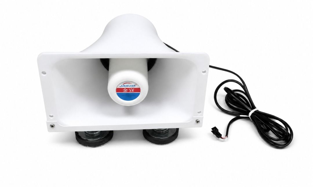 Car Horn Alarm Speaker 100W (Category: Industrial Equipment) located in Manila. Submitted by townlites (Listing ID 1445870557, Image 1). Description: Car Horn Alarm Speaker 100W Car Siren Vehicle 100W Material: High quality ABS-plastic housing Suitable for Any 12V Vehicle: Car siren speaker can be installed in any vehicle with 12V DC Power You can install it in Car, RV, Boat, Truck, Jeep ,etc.c Car siren speaker can offer clear sounds, includes f