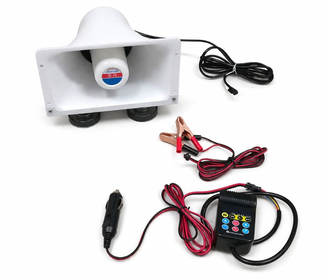 Car Horn Alarm Speaker 100W (Category: Industrial Equipment) located in Manila. Submitted by townlites (Listing ID 1445870557, Image 2). Description: Car Horn Alarm Speaker 100W Car Siren Vehicle 100W Material: High quality ABS-plastic housing Suitable for Any 12V Vehicle: Car siren speaker can be installed in any vehicle with 12V DC Power You can install it in Car, RV, Boat, Truck, Jeep ,etc.c Car siren speaker can offer clear sounds, includes f