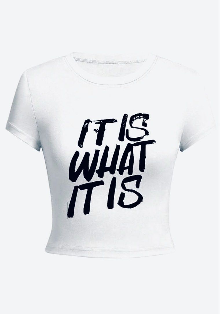 Casual Round Neck Short Sleeve Top (Category: Others Tops) located in Makati City. Submitted by hemeli (Listing ID 1445833268, Image 2). Description: Women’s Round Neck Short Sleeve Top Slim Fit Cropped Top Everyday Wear Casual White White / Brand New XS.