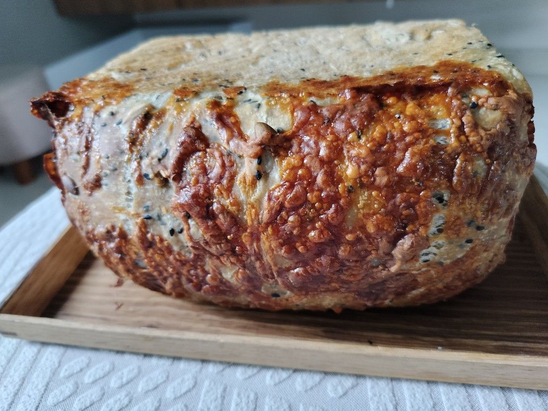 https://customizesourdoughbread.netlify.app (Category: Homemade Bakes) located in Singapore. Submitted by somethingwelike (Listing ID 1445798546, Image 2). Description: - Freshly baked loaf - cheesy crust appearance - Soft and fluffy interior - Ideal for breakfast or snack time - Made with quality ingredients - Enjoy homemade goodness.