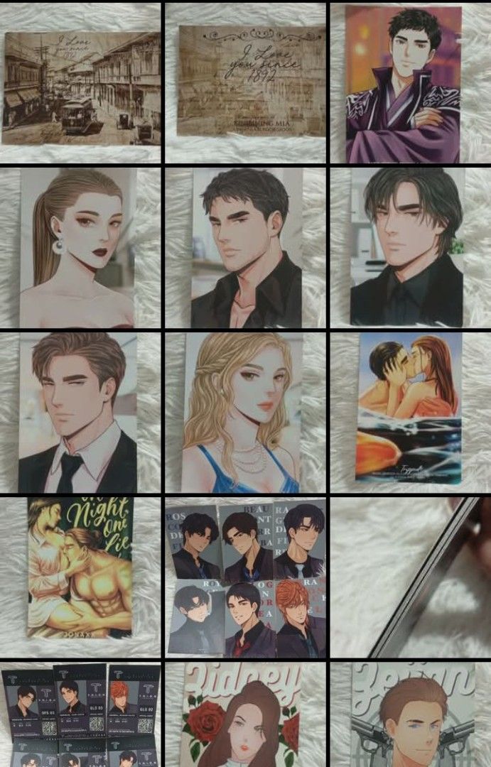 wattpad papel merch (Category: Storybooks) located in Caloocan City. Submitted by bunnychanchan (Listing ID 1445900030, Image 3). Description: wattpad merch - wattpad papels from various authors and books. - no pricelist - madami pang wala sa pics.