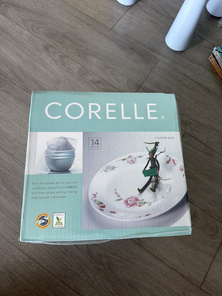 Corelle Pyrex Country Rose 14 Piece Set