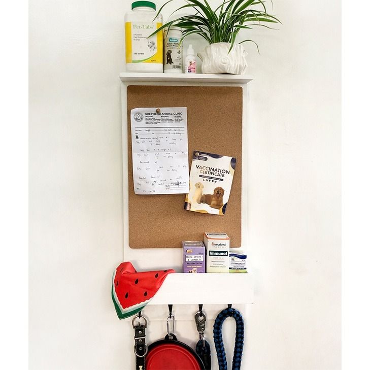 Corkboard Wall Shelf Multipurpose Organizer (Category: Shelves, Cabinets & Racks) located in Manila. Submitted by thecorkproject (Listing ID 1445845535, Image 2). Description: Corkboard Wall Shelf Multipurpose Organizer Organize schedules, reminders, mail, keys, and more! Built to be functional and beautiful. Perfect for your entryway, office, kitchen, or common family area. Size: 12" x 8" x 24" Material: Marine Plywood and Cork Colors: Available