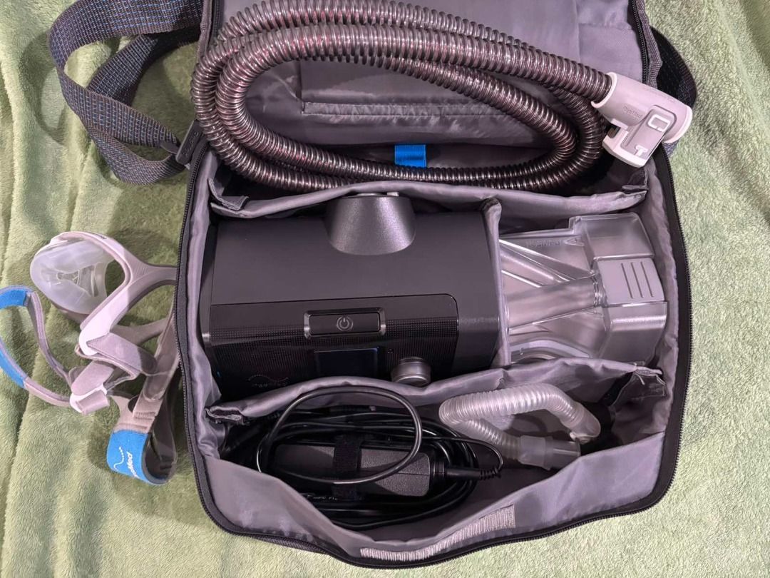 CPAP Resmed Airsense 10 Autoset (Category: Medical Supplies & Tools) located in Caloocan City. Submitted by iamkingjason (Listing ID 1445854526, Image 2). Description: CPAP Resmed Airsense 10 Autoset with SIM (Original Price: P92,000) Date bought: Nov 2025 Last used: Feb 2026 Last PM/Calibrated: June 2026 With warranty claim with Quality Sleep Philippines. With free preventive maintenance/calibration every 6 months from Quality Sleep Philippines.