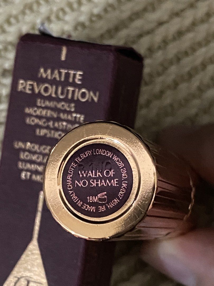 CT Charlotte Tilbury Matte Lipstick (Category: Makeup) located in Jaen. Submitted by destashwitha (Listing ID 1445813083, Image 3). Description: 85% left Comes with box Guaranteed authentic.