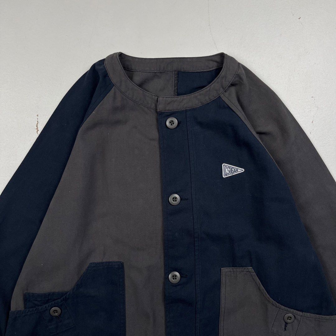 Cube Sugar Workwear Color-Blocked Jacket (Category: Coats, Jackets and Outerwear) located in Manila. Submitted by _jaime (Listing ID 1445845017, Image 3). Description: Cube Sugar Workwear Color-Blocked Jacket Size: L (base on measurement) Chest width: 23.5 inches Length: 25.5 inches 1,000 price is negotiable.