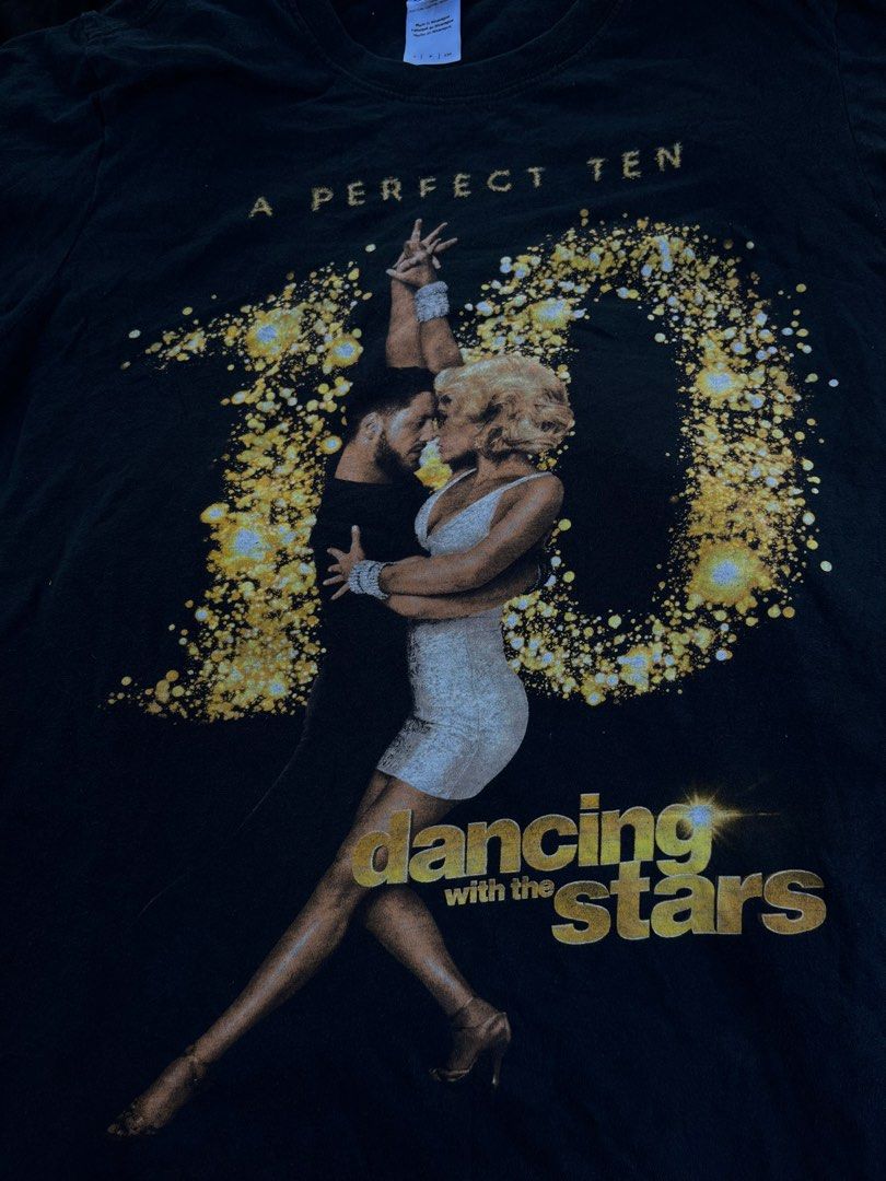 DANCING WITH THE STARS T-SHIRT (Category: Formal Shirts) located in Carcar. Submitted by thrift_kidd (Listing ID 1445851991, Image 3). Description: Small on tag Dimes: 19x25 Excellent No issue.
