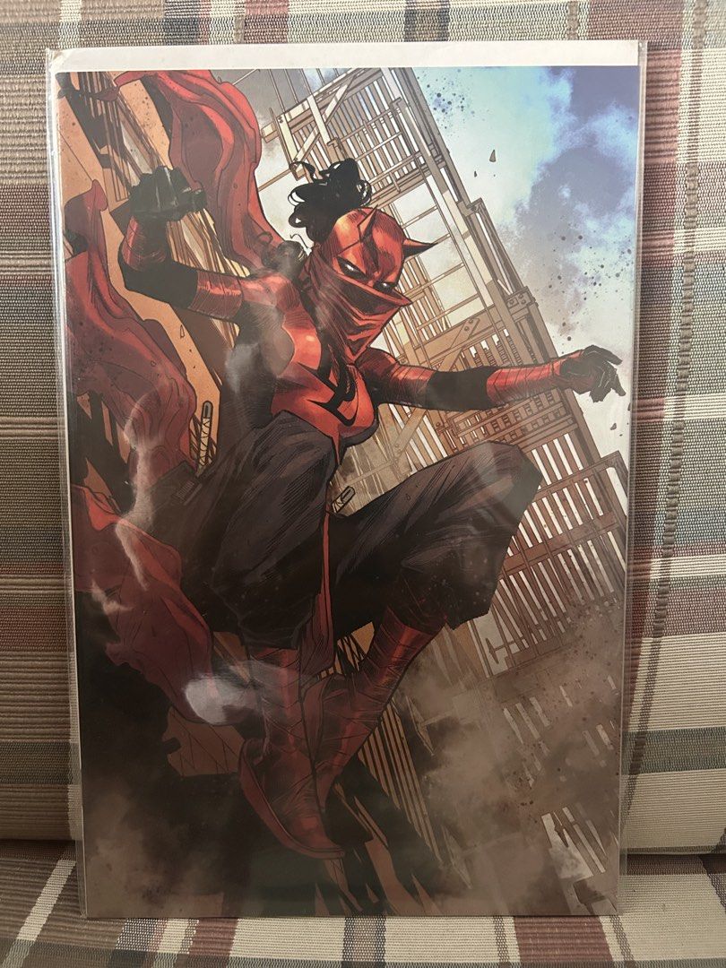 Daredevil #25 2nd Printing Virgin variant (Category: Comics & Manga) located in Quezon City. Submitted by andrewbernardo95 (Listing ID 1445805052, Image 1). Description: Daredevil #25 2nd Printing Virgin variant 1st appearance of Elektra Natchios as Daredevil Written by Chip Zdarsky Marco Checchetto Unknown Comics Exclusive cover Selling for P1500 NM condition Preferred meet-ups in Fairview area, but it can be discussed. Shipping through Lalamove