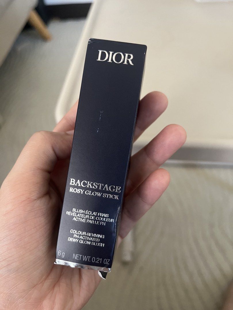 Dior Backstage Rosy Glow Stick (106 Pomelo) (Category: Makeup) located in Cagayan de Oro. Submitted by simplydecluttering_makeup (Listing ID 1445824657, Image 3). Description: Just arrived. Brand new and unused. 100% AUTHENTIC. Rfs: Bought the wrong shade. I prefer Dragonfruit. 🥲 Shipping from Cagayan de Oro via J&T. - Dior Backstage Rosy Glow Stick - Shade: 106 Pomelo - Features: Colour-reviving, pH-activated, dewy glow finish - Size: 6g / 0.21