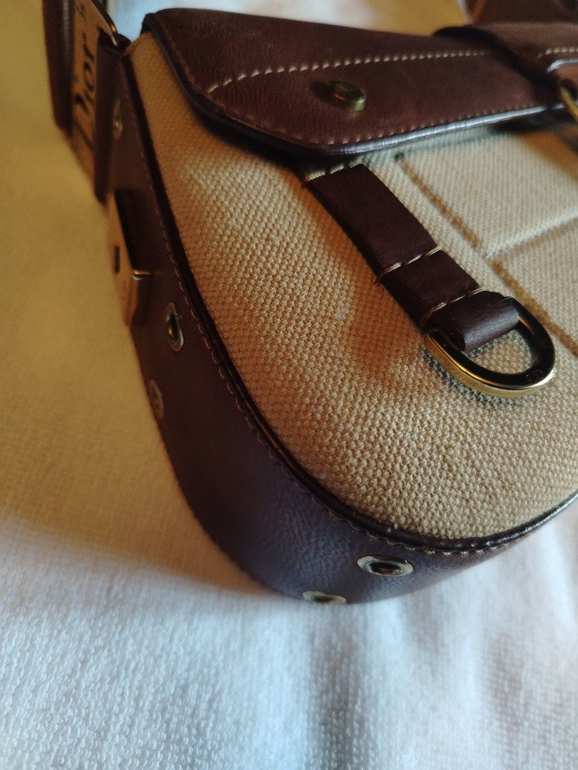 Dior Columbus (Category: Luxury Bags & Wallets) located in Manila. Submitted by kcfunkyfindz (Listing ID 1445810880, Image 3). Description: Authentic Vintage Dior Columbus comes with authenticity card normal signs of use like stain and scratches on the leather and hardwares w-30 cm h-14cm d-6cm *negotiable for sure buyers only.