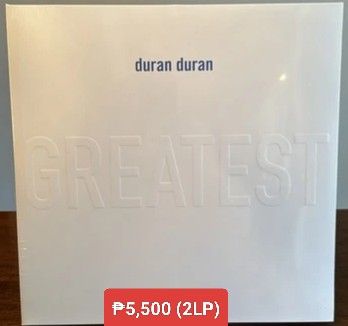 Duran Duran Greatest Hits Vinyl (Category: Vinyls) located in Manila. Submitted by ramonrobin.cruz (Listing ID 1445867207, Image 1). Description: Duran Duran Greatest Hits Vinyl = ₱5,500 Brand New sealed made in USA.