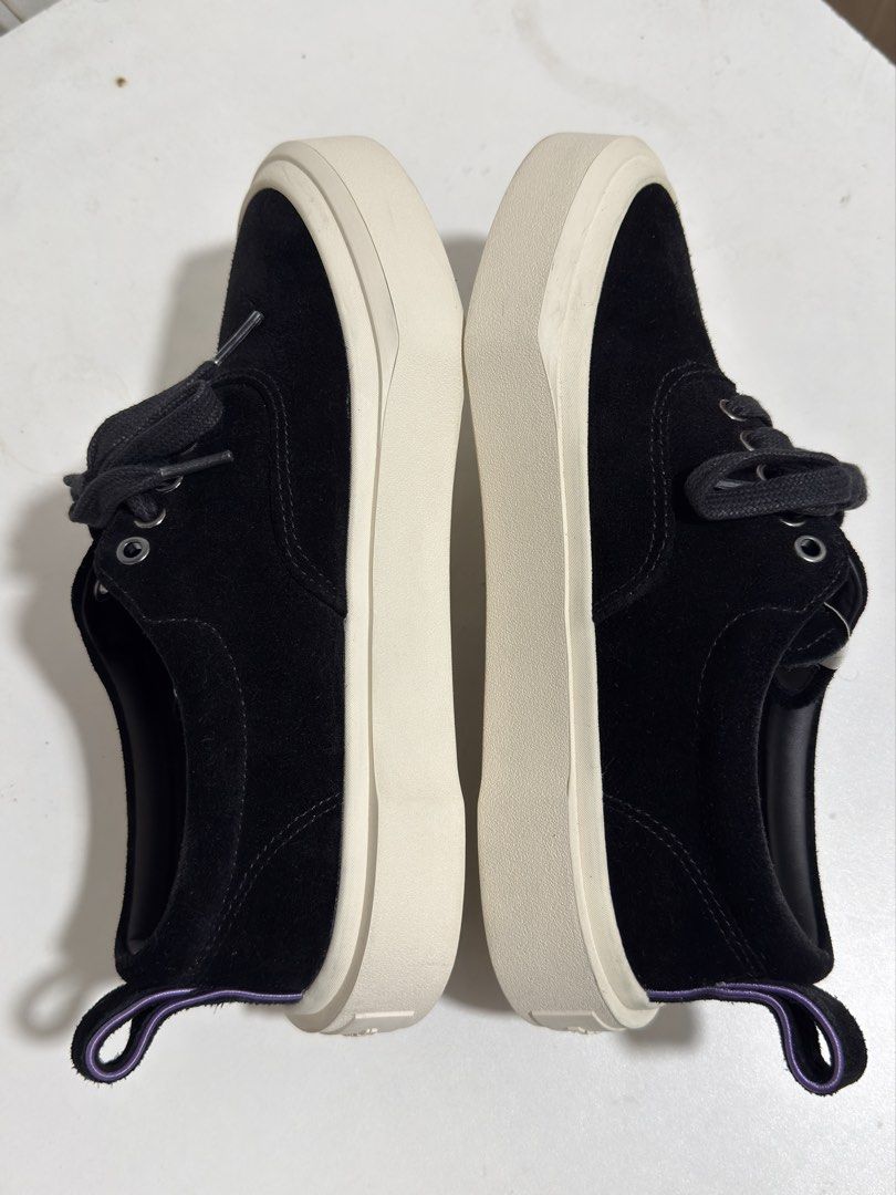 Eytys Black Suede Sneakers (like Vans) (Category: Sneakers) located in Caloocan City. Submitted by re-fit (Listing ID 1445850949, Image 2). Description: - Material: Black Suede - Like Vans , Converse - If you're a man size 40 this will fit you too. - Used 4 times only..