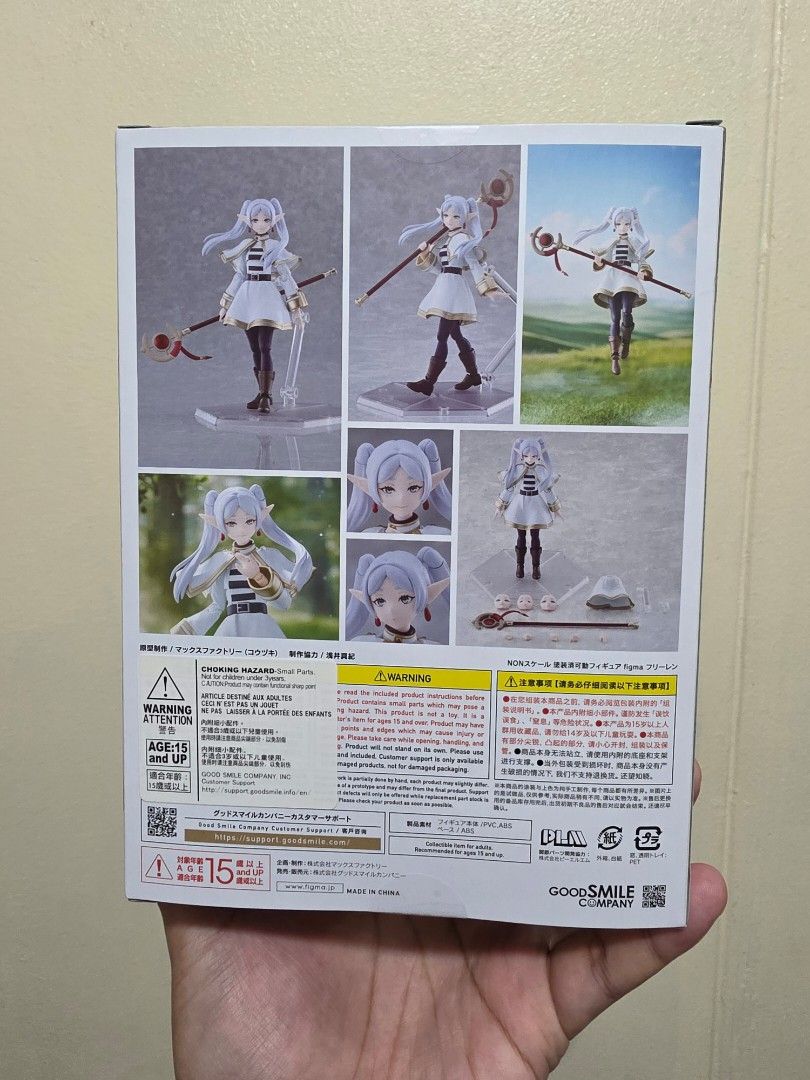 Figma Frieren (Standard Edition) (Category: Figurines & Statues) located in Mandaluyong City. Submitted by alyasbatman (Listing ID 1445949960, Image 3). Description: Figma Frieren Standard Edition Price: P4000.00 Condition: Brand New, MISB RFS: Impluse buy, will stick with SHF. Selling at PO Price. ❗️❗️METRO MANILA SHIPPING ONLY❗️❗️ ✅️Shipping via Grab/Lalamove, shouldered by Buyer. ✅️MOP - Gcash/BPI/Metrobank ✅️Location: Mandaluyong.
