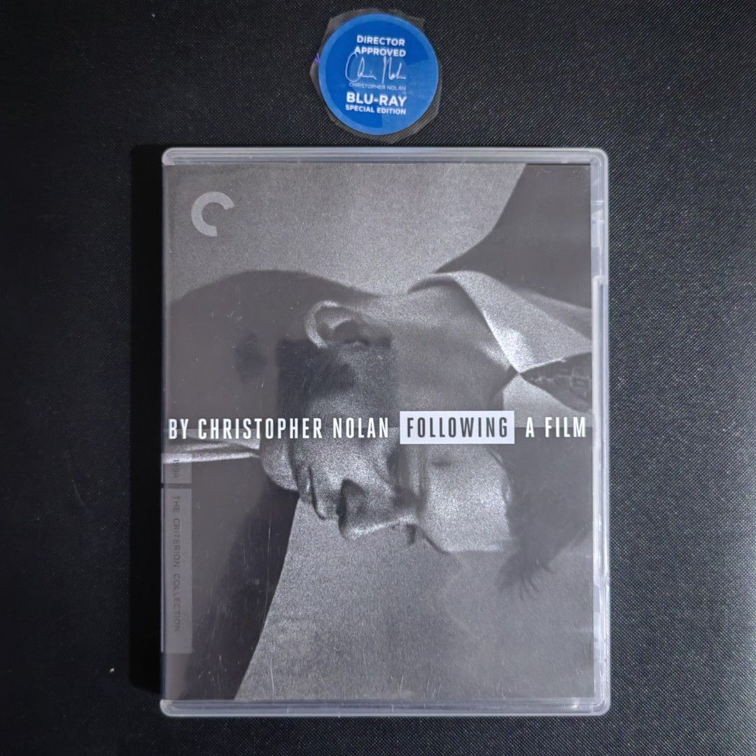 Following (1998) - Criterion Collection Blu-ray, Christopher Nolan (Category: Storybooks) located in Quezon City. Submitted by julianbote (Listing ID 1445967689, Image 1). Description: Following (1998) - Criterion Collection Blu-ray, Christopher Nolan **FIRST to PAY basis** MOP: GCASH Delivery: Lalamove, LBC (will be arranged and shouldered by BUYER).