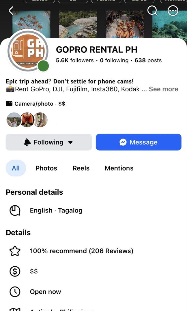 FOR RENT: Insta360 X3 (Category: Cameras) located in Quezon City. Submitted by closet_theory (Listing ID 1346905164, Image 2). Description: 🎥✨ Looking for the perfect camera rental for your next adventure or project? Look no further! 📸 We offer a wide range of 𝗖𝗮𝗻𝗼𝗻, 𝗙𝘂𝗷𝗶𝗳𝗶𝗹𝗺, 𝗚𝗼𝗣𝗿𝗼, 𝗗𝗝𝗜, 𝗞𝗼𝗱𝗮𝗸, and 𝗜𝗻𝘀𝘁𝗮𝟯𝟲𝟬 𝗰𝗮𝗺𝗲𝗿𝗮𝘀 to capture every moment—whether it’s action-packed, picture-perfect, or uniquely creative
