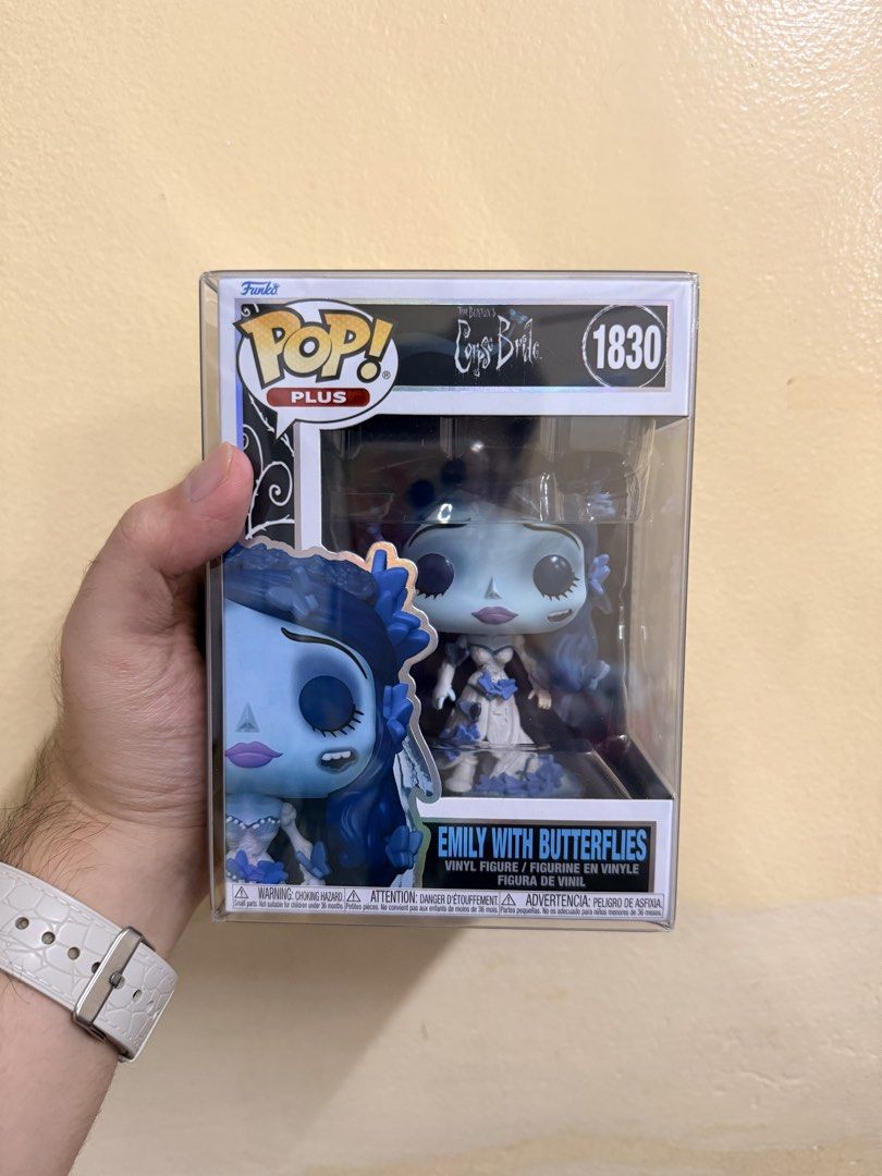 Funko Pop! The Corpse Bride (Category: Designer & Blind Box Toys) located in Quezon City. Submitted by deporky (Listing ID 1445811701, Image 1). Description: - Funko Pop! Emily with Butterflies - From The Corpse Bride - Item Number: 1830 - Brand new, still in original packaging - Ideal for fans of the movie and Funko Pop collectors.