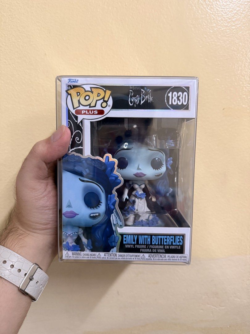 Funko Pop! The Corpse Bride (Category: Designer & Blind Box Toys) located in Quezon City. Submitted by deporky (Listing ID 1445811701, Image 2). Description: - Funko Pop! Emily with Butterflies - From The Corpse Bride - Item Number: 1830 - Brand new, still in original packaging - Ideal for fans of the movie and Funko Pop collectors.