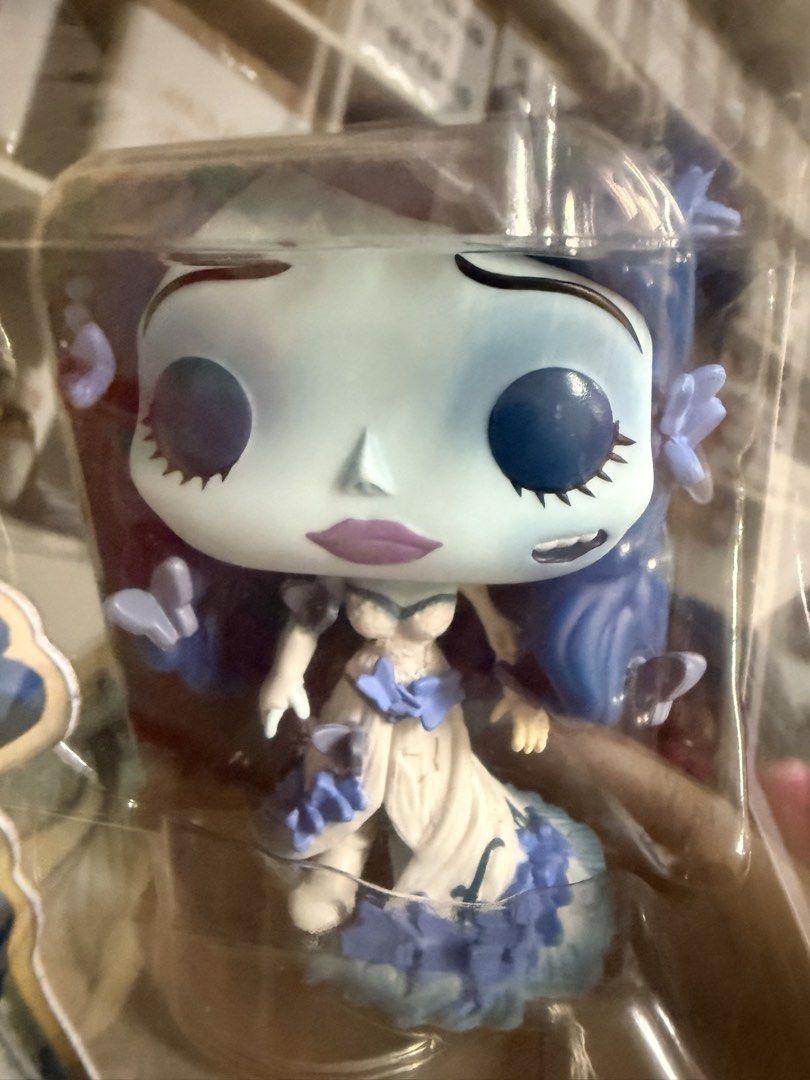 Funko Pop! The Corpse Bride (Category: Designer & Blind Box Toys) located in Quezon City. Submitted by deporky (Listing ID 1445811701, Image 3). Description: - Funko Pop! Emily with Butterflies - From The Corpse Bride - Item Number: 1830 - Brand new, still in original packaging - Ideal for fans of the movie and Funko Pop collectors.