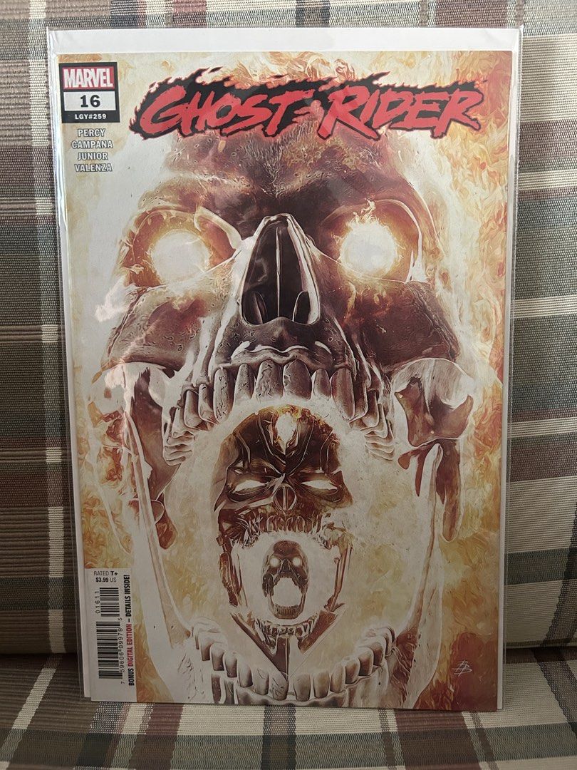 Ghost Rider #16 (Category: Comics & Manga) located in Quezon City. Submitted by andrewbernardo95 (Listing ID 1445805051, Image 1). Description: Ghost Rider #16 Written by Benjamin Percy Bjorn Barends cover Selling for P350 NM condition Preferred meet-ups in Fairview area, but it can be discussed. Shipping through Lalamove, Grab, Gogoxpress MOP: BDO, BPI, Gcash PM me for any questions and additional pics.