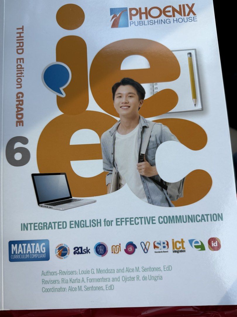 Grade 6 K12 Workbooks - Science, Writing, English (Category: Textbooks) located in Manila. Submitted by natsyu (Listing ID 1445983264, Image 3). Description: - Grade 6 K12 Workbooks - Science Links (REX Education) - Showdown in Writing - Integrated English for Effective Communication (Phoenix Publishing House) - Perfect for extra practice and review - K12 curriculum compliant - Please check photos for individual book details.