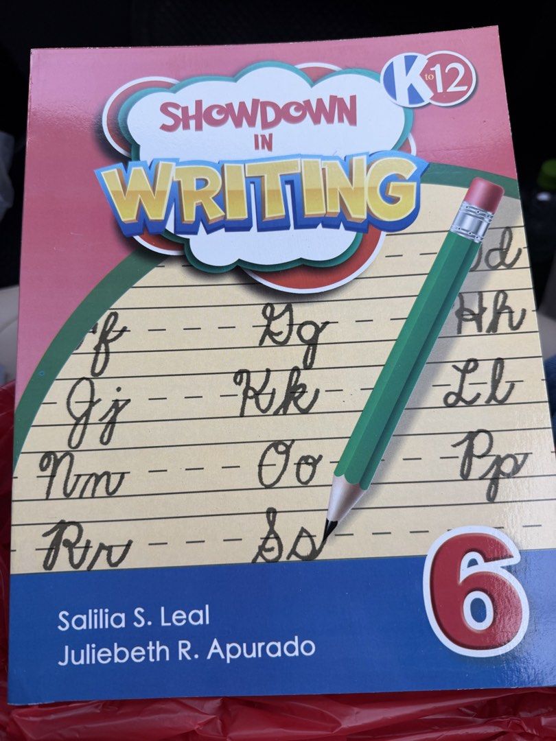 Grade 6 K12 Workbooks - Science, Writing, English (Category: Textbooks) located in Manila. Submitted by natsyu (Listing ID 1445983264, Image 2). Description: - Grade 6 K12 Workbooks - Science Links (REX Education) - Showdown in Writing - Integrated English for Effective Communication (Phoenix Publishing House) - Perfect for extra practice and review - K12 curriculum compliant - Please check photos for individual book details.