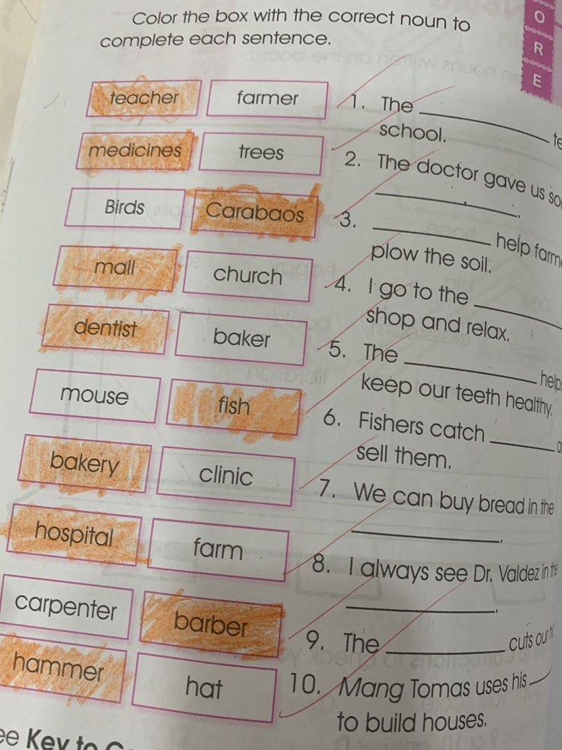 Grammar Essentials K to 12 Curriculum Compliant Workbook Grade 1 (Category: Textbooks) located in Quezon City. Submitted by chanel81 (Listing ID 1445848899, Image 2). Description: - Grade 1 Grammar Essentials workbook - K to 12 curriculum compliant - First Edition - Covers nouns, verbs, adjectives, and adverbs - Some exercises completed with pencil and highlighted in orange - Great for practice - first 2 pages have markings. The rest are clean. .
