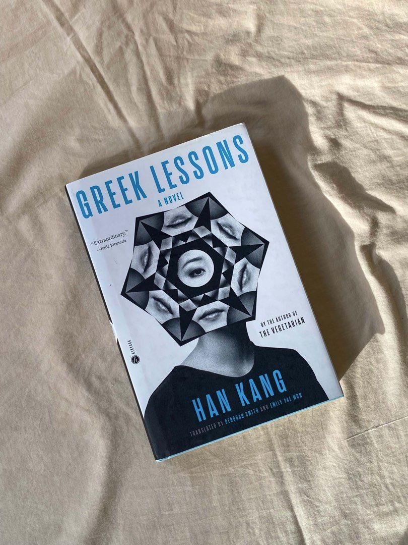 Greek Lessons by Han Kang Novel (Hardbound) (Category: Storybooks) located in Cabanatuan. Submitted by maligamgam (Listing ID 1445968638, Image 1). Description: - Title: Greek Lessons by Han Kang will send more photos upon request..
