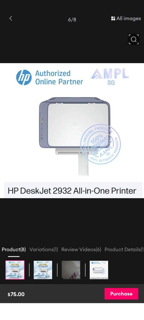 HP DeskJet 2932 All-in-One Printer491748577237411841