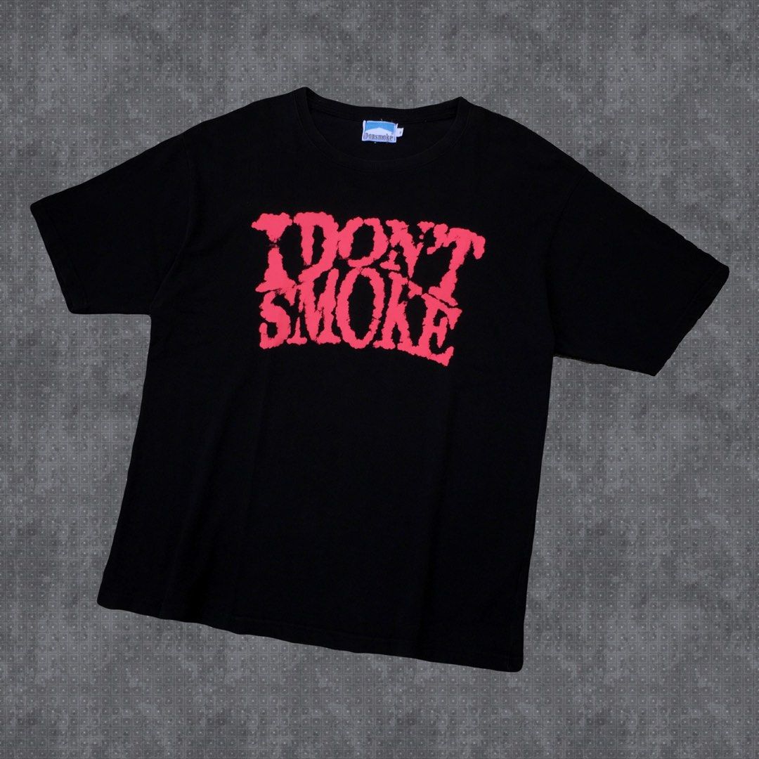 I DON'T SMOKE PINK CLOUD LOGO TEE ♻️ (Category: Activewear) located in Batangas. Submitted by vns_stuff (Listing ID 1445955535, Image 1). Description: I DON’T SMOKE PINK CLOUD LOGO TEE ♻️ - size on tag : M - width : 22 - length : 27 - colorate : 9.5 - issue : none - condition : excellent.