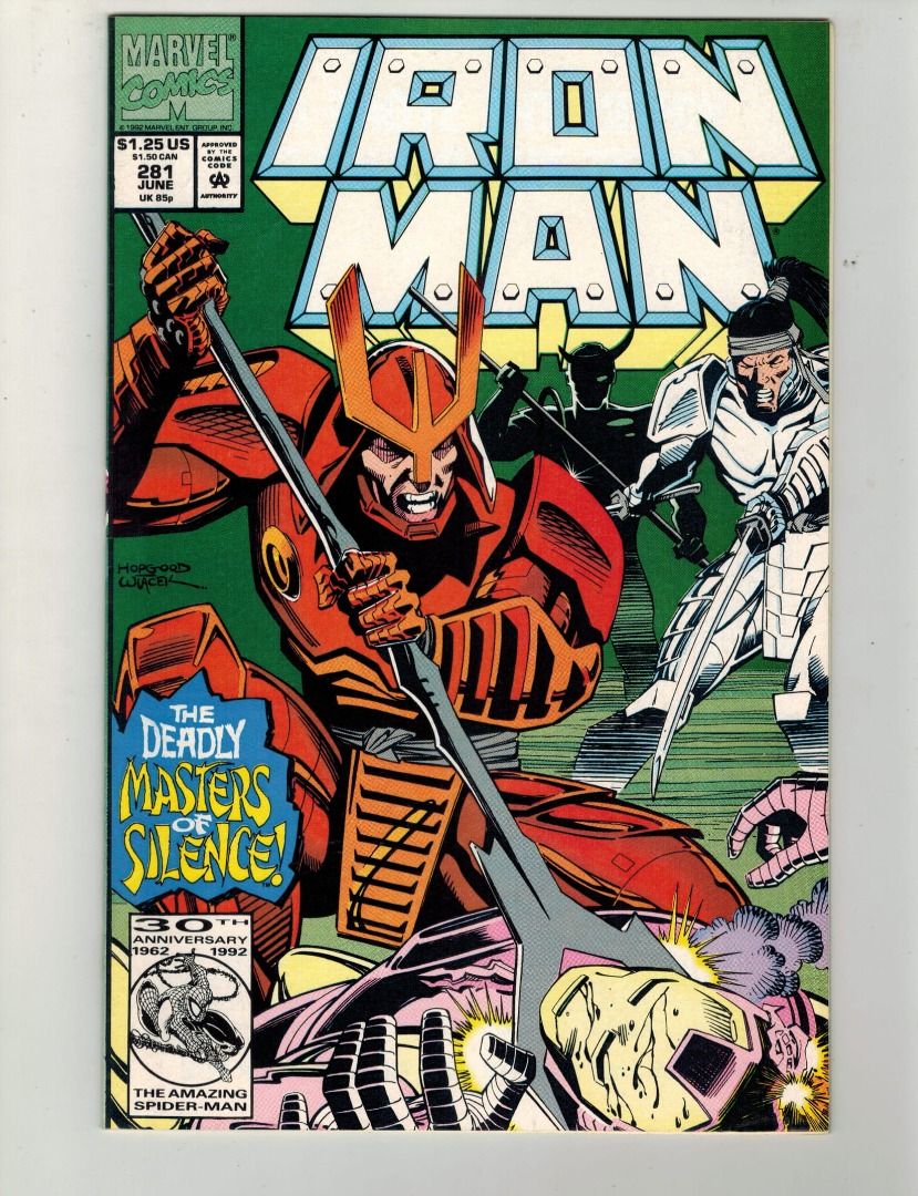 Iron Man Comic Books Lot WAR MACHINE (Category: Comics & Manga) located in Cainta. Submitted by missangelofdeath12 (Listing ID 1445795339, Image 1). Description: - Lot of 5 Iron Man comic books - Issues included: #281-290 - From the early 1990s - Ideal for Marvel collectors IRON MAN Comics P6,5K M.O.P.: Gcash and Bank Transfer.