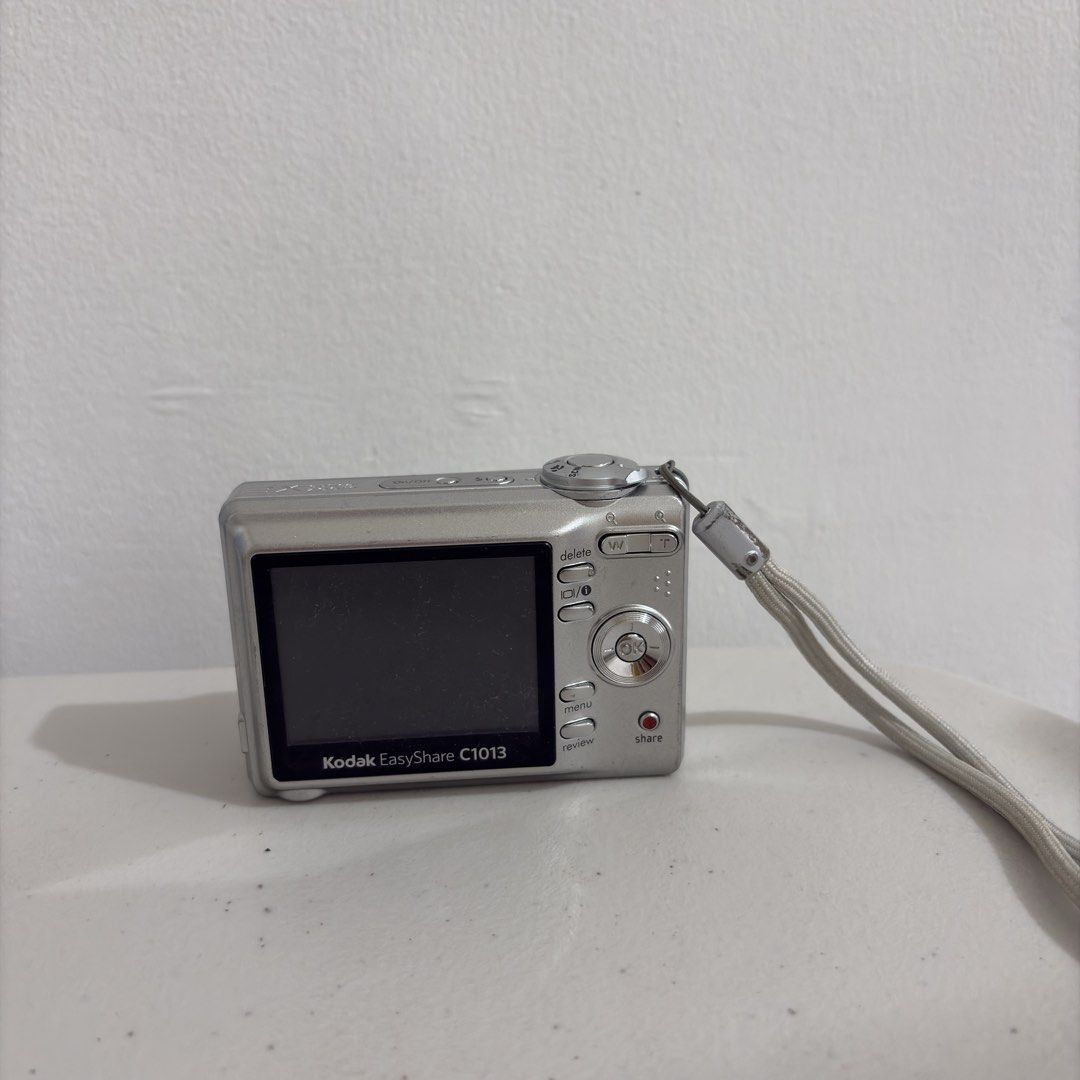 Kodak EasyShare C1013 Digital Camera (Category: Cameras) located in Santa Rosa. Submitted by larosaph (Listing ID 1445982508, Image 2). Description: 🪄 All buttons are functional. Only the defects are visible. 🪄 Battery and charger are to be provided by you. 🪄 Compact and easy to cary everywhere 🪄 Ideal for casual photography.