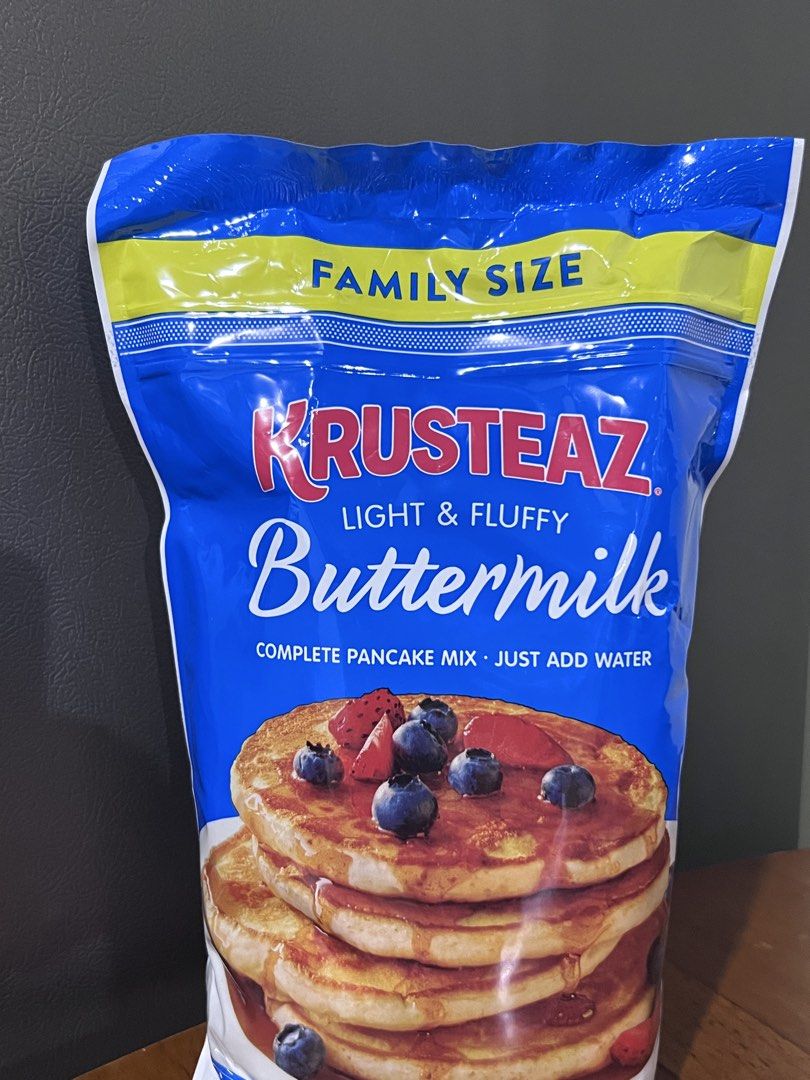 Krusteaz Pancake Mix 🇺🇸 (Category: Other Food & Drinks) located in Las Pinas. Submitted by peterjackstone (Listing ID 1445878584, Image 2). Description: 🥞 Krusteaz Pancake Mix ₱750 📦 5 lb (2.26 kg) Only 1 piece left ✅ Ready for delivery or pickup 📍 URCI Townhomes, Las Piñas City 📩 PM to order.