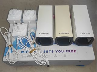 LINKSYS VELOP WHW03 V2 3-Piece Set505015992447160320