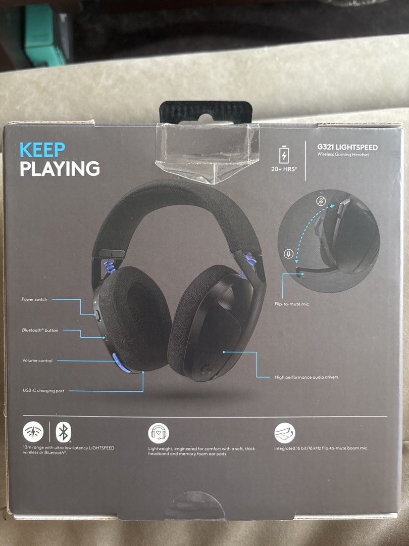 Logitech G332 Lightspeed Wireless Gaming Headset491727066287974401