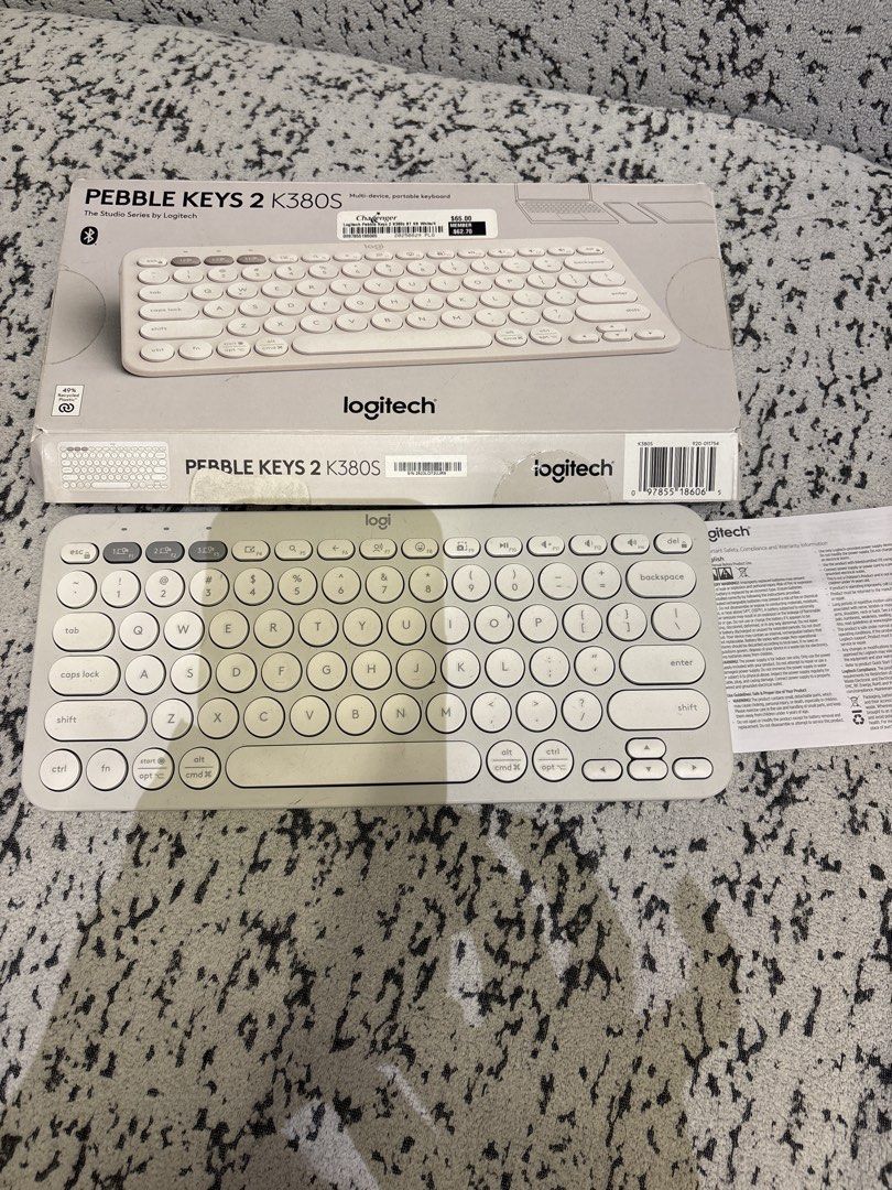 Logitech Pebble Keys 2 K380S Wireless Keyboard492252372298649600