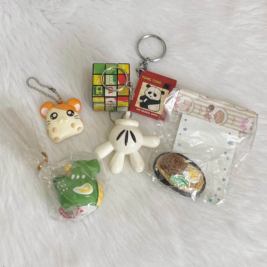 Lot of 9 Assorted Japanese Keychains Charms (Category: Other Accessories) located in Cebu City. Submitted by posh_avenue888 (Listing ID 1445899835, Image 2). Description: In very good condition. From Japan. 100% authentic!!!.