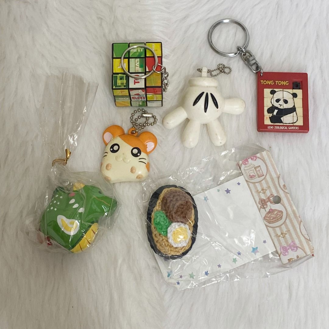 Lot of 9 Assorted Japanese Keychains Charms (Category: Other Accessories) located in Cebu City. Submitted by posh_avenue888 (Listing ID 1445899835, Image 3). Description: In very good condition. From Japan. 100% authentic!!!.