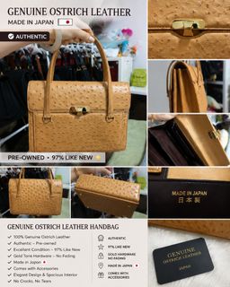 High-End Genuine Ostrich Leather Bag  Collection item 2