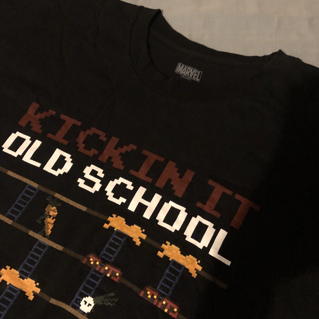 Marvel "Kickin It Old School" T-Shirt (Category: Tshirts & Polo Shirts ) located in Angeles City. Submitted by csmcgrl (Listing ID 1445839454, Image 2). Description: — 3XL — price is negotiable — on hand, no rush shipping 🧾 mop: maribank, maya 🚚 mod: direct jnt 📍loc: angeles city, pampanga.