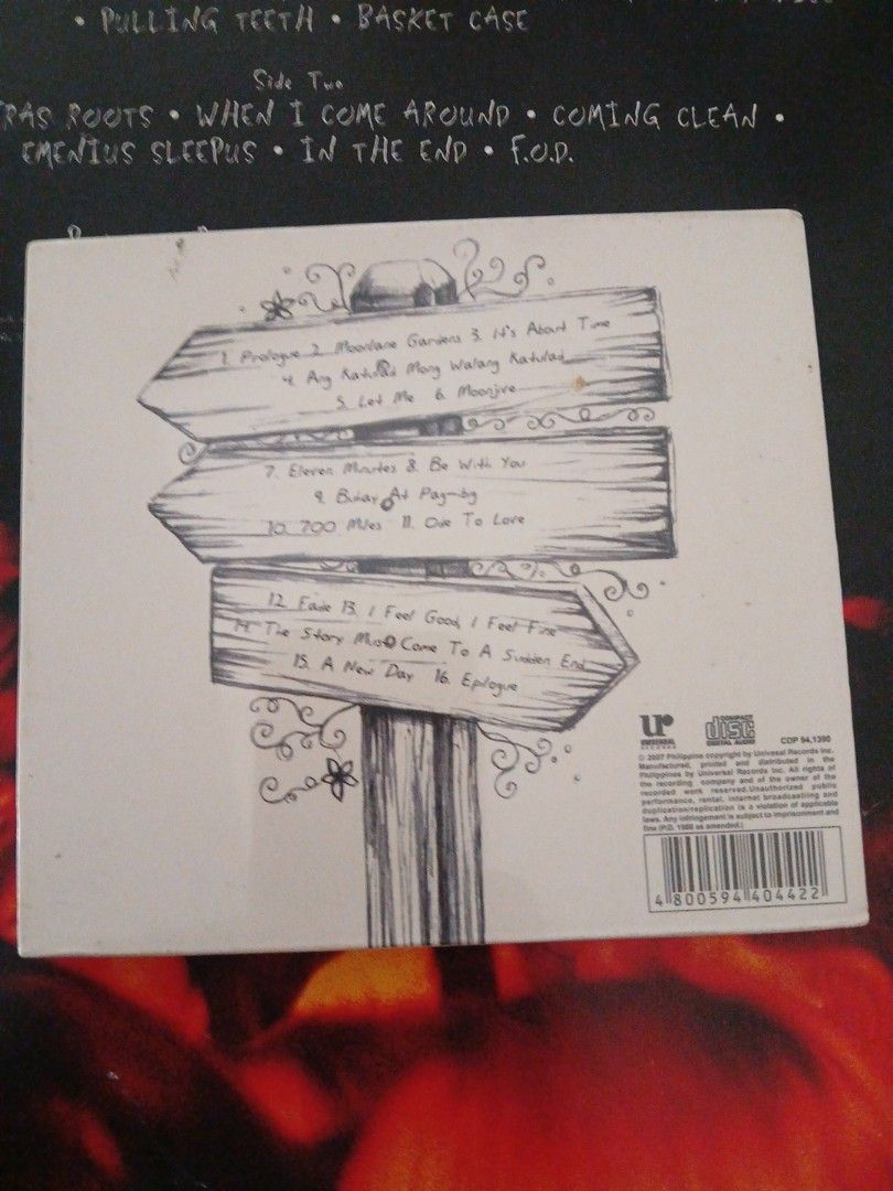 Moonlane Gardens Orange & Lemons CD (Category: CDs & DVDs) located in Pili. Submitted by marktoraldo (Listing ID 1445821966, Image 2). Description: sealed add shipping fee Gcash mop.