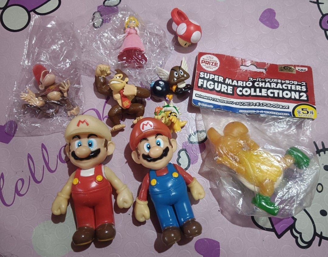 Nintendo super Mario bros (Category: Nintendo) located in Pasig City. Submitted by rednaxela_rich (Listing ID 1445970248, Image 2). Description: 9pcs Nintendo super Mario bros set.