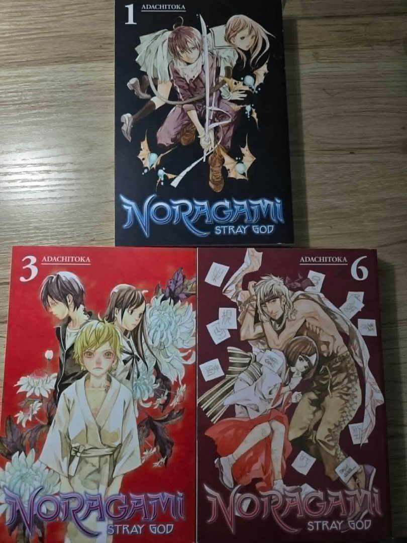Noragami Manga Vol 1, 3, 6 (Category: Comics & Manga) located in Manila. Submitted by matcha_m0chi (Listing ID 1445868296, Image 1). Description: NORAGAMI VOLUME 1, 3, 6 1,000 PHP for all 3, cannot be broken up RFS: Downsizing collection! .