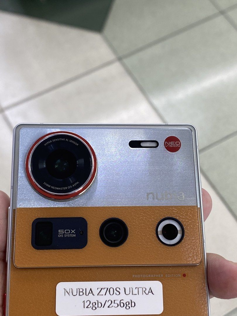 NUBIA Z70s ULTRA (Category: Android Others) located in San Juan City. Submitted by dokiee2001 (Listing ID 1445901909, Image 2). Description: Read First OPEN FOR SWAP/SELLING: RFS: Buy And Sell NUBIA Z70s ULTRA 12/256GB Openline Any Sim 99%SMOOTH 99%MAKINIS / No hidden issue All Working / Good As New Never Been Repaired / Can Reset Anytime Test to sawa / Unli test Not Refurbished / Authentic Phone ✅FREE 3 UTOOLS ✅FREE APPLE WEBSITE 🛵 : Cash on de