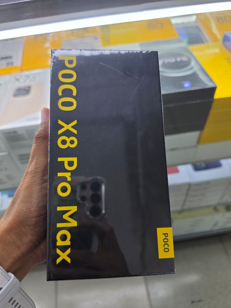 Poco X8 Pro Max 256gb 12g ram (Category: Xiaomi) located in San Juan City. Submitted by AshleyandLynGeneralmerchandise (Listing ID 1445898841, Image 2). Description: Fb Page : 📌 Ashley & Lyn ☎️ 09959523680 📌 Jenny Telecom ☎️ 09950171472 🥨Mode of Payment🥨 🌽Cash 🌽Bank Transfer 🌽GCash & Paymaya 🥨 Installment🥨 🌽Credit Card 🌽Ggives 🌽Home Credit 🥭Cash on Delivery 🥭Shipping 🥭Meet Up 🥭Trade In You can visit our Physical store in 🍋Stall n