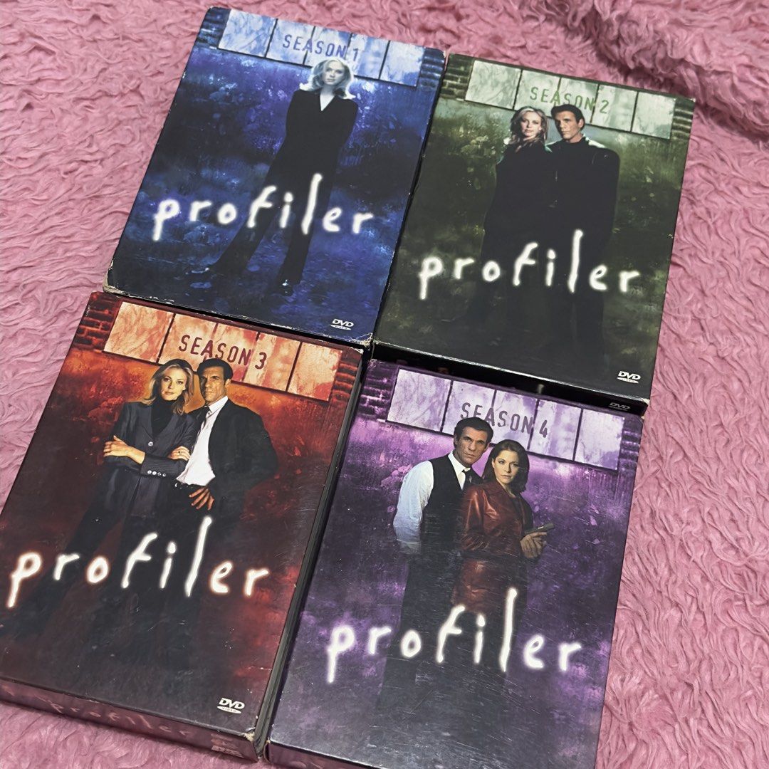 Profiler The Complete Series DVD Box Set Seasons 1-4 (Category: CDs & DVDs) located in Las Pinas. Submitted by thestylecapital (Listing ID 1445957251, Image 1). Description: - Complete Profiler DVD series - Includes Seasons 1 through 4 - All discs are present and accounted for - Great for fans of the show or new crime drama viewers - Get all four seasons in one convenient set The CDs are being sold as-is and are untested, as I no longer have a pl