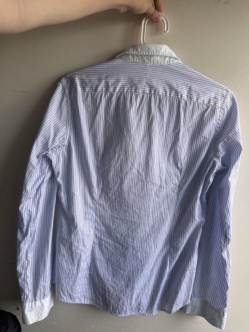 Ralph Lauren Ladies Stripped Longsleeve (Category: Longsleeves) located in Puerto Princesa. Submitted by davidsewdraw (Listing ID 1445814812, Image 2). Description: Has stains on cuffs (see pics) has stain on the back 24 L, 18 W.